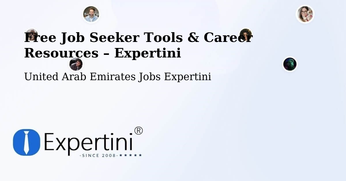 Free Job Seeker Tools & Career Resources – Khalifah A City - Khalifah A City, United Arab Emirates Jobs Expertini