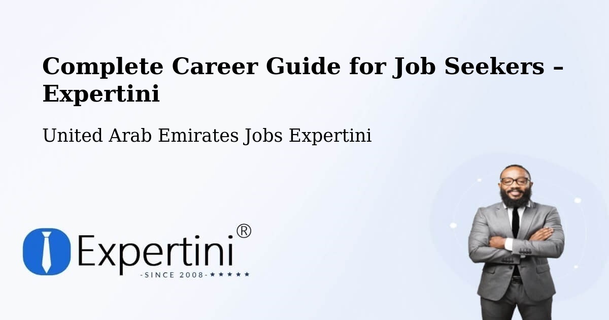 Career Guide for Job Seekers – Khalifah A City - Khalifah A City, United Arab Emirates Jobs Expertini