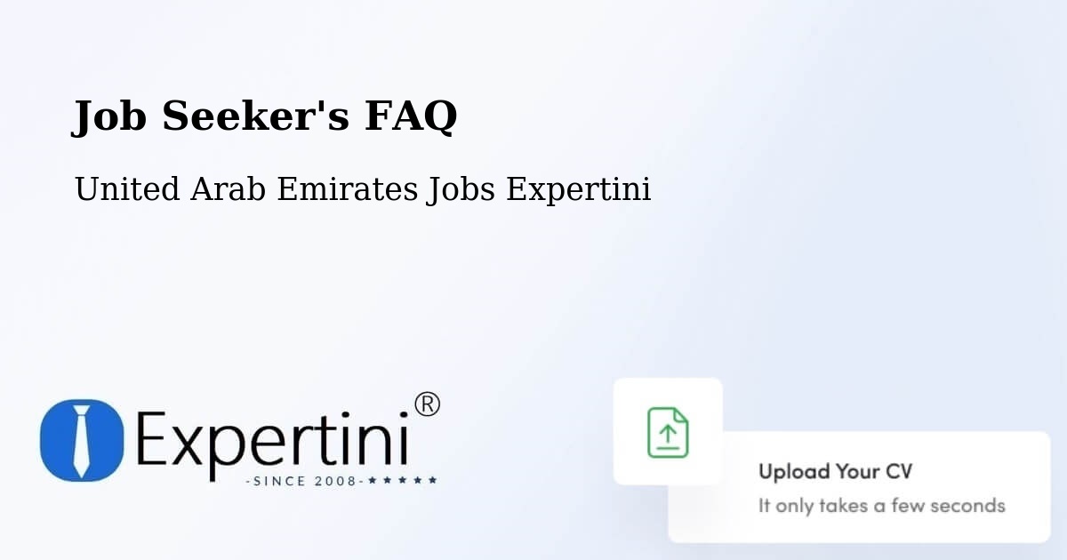 Job Seeker FAQ – Khalifah A City - United Arab Emirates Jobs Expertini