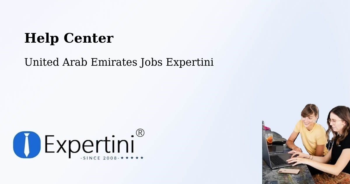 Help Center – Khalifah A City - United Arab Emirates Jobs Expertini