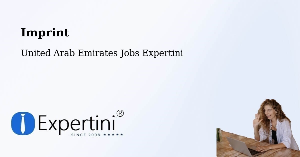 Imprint – Khalifah A City - United Arab Emirates Jobs Expertini