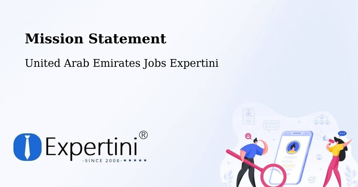 Corporate Mission – Khalifah A City - United Arab Emirates Jobs Expertini