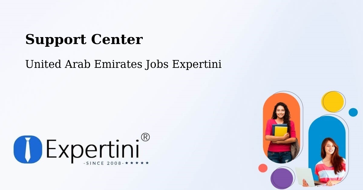 Support Services – Khalifah A City - United Arab Emirates Jobs Expertini